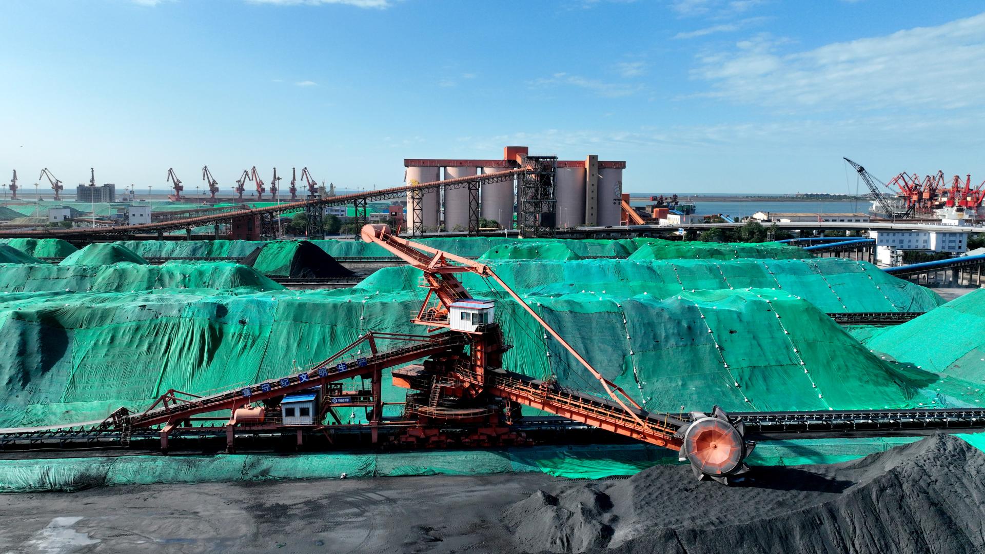 Awọn roller conveyor ni gbigbe Coal