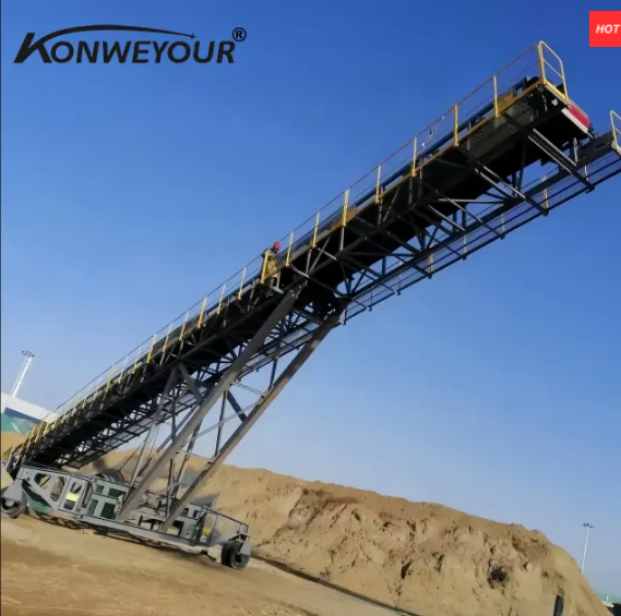 Telescopic Underground Conveyor tí a lè yí padà