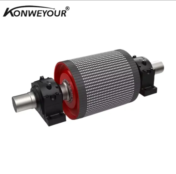 Engineering Grade Ceramic Lagging Drive Pulley-yo